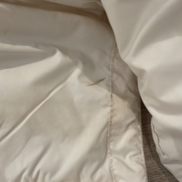 The North Face Off White Puffer Vest Sz S - Picture 7 of 10